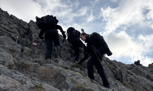 Alpenüberquerung Aufstieg 2