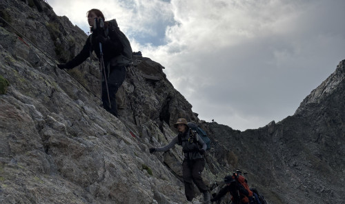 Alpenüberquerung Aufstieg