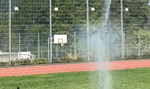 Rakete in der Luft 3