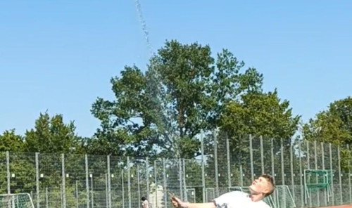 Rakete in der Luft 2
