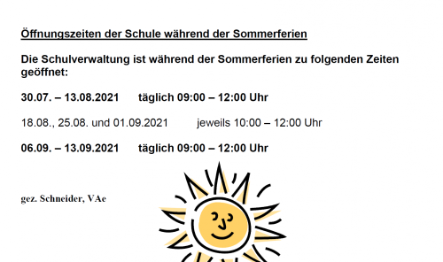 Sommerferien
