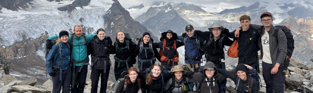 Alpenüberquerung Gruppenfoto